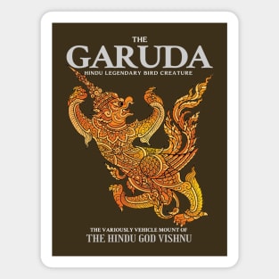 The Garuda Mural Painting Magnet